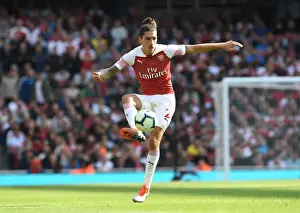 Arsenal V West Ham United 2018-19 Prints: Hector Bellerin in Action: Arsenal vs West Ham United, Premier League 2018-19