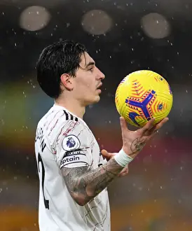 Hector Bellerin in Action: Arsenal vs Wolverhampton Wanderers, Premier League 2020-21