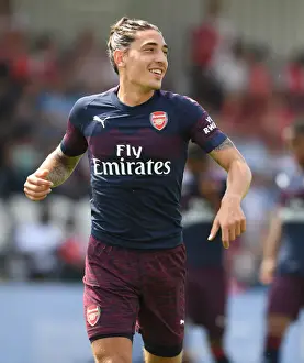 Borehamwood V Arsenal 2018-19 Prints: Hector Bellerin in Action: Arsenal's Pre-Season Friendly at Borehamwood, 2018