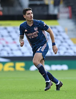 Hector Bellerin in Action: Fulham vs Arsenal, Premier League 2020-21