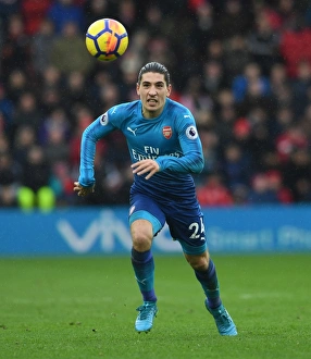 Southampton V Arsenal 2017-18 Prints: Hector Bellerin in Action: Southampton vs Arsenal, Premier League 2017-18