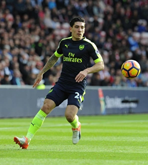 Sunderland V Arsenal 2016-17 Prints: Hector Bellerin in Action: Sunderland vs Arsenal, Premier League 2016-17