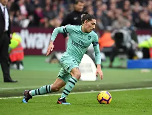 West Ham United V Arsenal 2018-19 Prints: Hector Bellerin in Action: West Ham United vs Arsenal FC, Premier League 2018-19