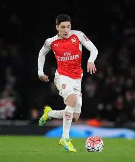 Arsenal V Sunderland FA Cup 2015-16 Prints: Hector Bellerin (Arsenal). Arsenal 3: 1 Sunderland. FA Cup 3rd Round. Emirates Stadium