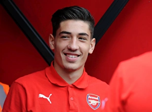 Hector Bellerin (Arsenal). Arsenal 5: 1 Benfica. The Emirates Cup, Day 1. Emirates Stadium, 2 / 8 / 14