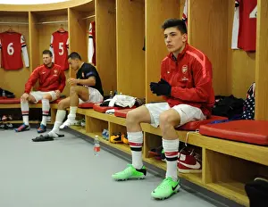 Arsenal U19 V CSKA Moscow U19 - NextGen Prints: Hector Bellerin (Arsenal). Arsenal U19 1: 0 CSKA Moscow U19. NextGen Series. 1 / 4 Final