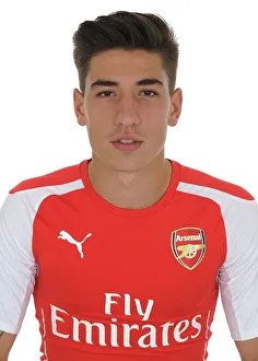 Hector Bellerin at Arsenal Photocall 2014-15
