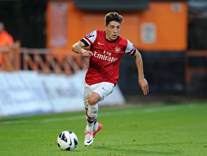 Arsenal U19 V Olympique De Marseille - NextGen 2012-13 Prints: Hector Bellerin: Arsenal Star in Action against Marseille, NextGen Series 2012-13