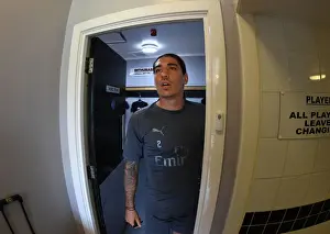 Borehamwood V Arsenal 2018-19 Prints: Hector Bellerin: Arsenal Star Prepares for 2018-19 Season in Borehamwood Friendly