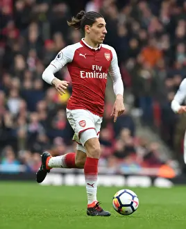 Hector Bellerin: Arsenal's Defensive Force Against Stoke City, Premier League 2017-18