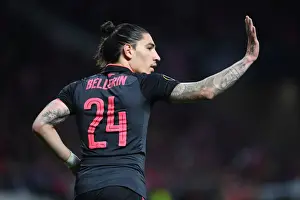 Atletico Madrid V Arsenal 2017-18 Prints: Hector Bellerin: Arsenal's Star Performance in Atletico Madrid Showdown - UEFA Europa League Semi-Final