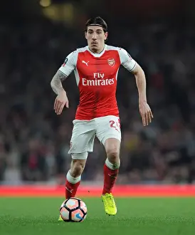 Arsenal V Lincoln City 2016-17 Prints: Hector Bellerin: Arsenal's Unstoppable Force in Emirates FA Cup Quarter-Final