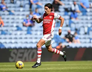 Glasgow Rangers V Arsenal 2021-22 Prints: Hector Bellerin at Ibrox: Arsenal vs Rangers Pre-Season Clash, Glasgow 2021