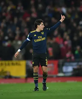 Hector Bellerin vs. Liverpool: A Carabao Cup Battle at Anfield