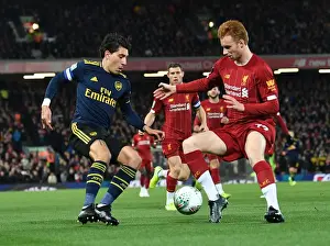 Hector Bellerin vs. Sepp van den Berg: A Battle at Anfield - Carabao Cup 2019-20