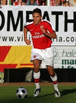 Szombathely V Arsenal 2008-09 Prints: Henri Lansbury (Arsenal)