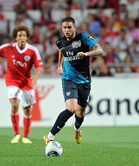 Henri Lansbury (Arsenal). Benfica 2: 1 Arsenal. Pre Season Friendly. Benfica, Lisbon, 6 / 8 / 11