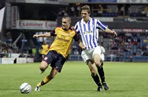 Huddersfield V Arsenal 2008-09 Prints: Henri Lansbury (Arsenal) Danny Codman (Huddersfield)
