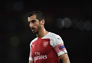 Arsenal V FC Vorskla Poltava 2018_19 Prints: Henrikh Mkhitaryan in Action for Arsenal against Vorskla Poltava