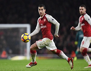 Henrikh Mkhitaryan in Action: Arsenal vs Everton, Premier League 2017-18