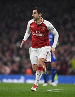 Henrikh Mkhitaryan in Action: Arsenal vs Everton, Premier League 2017-18