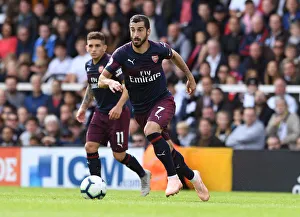 Fulham V Arsenal 2018-19 Prints: Henrikh Mkhitaryan in Action: Arsenal vs Fulham, Premier League 2018-19