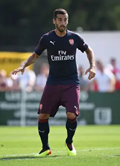 Borehamwood V Arsenal 2018-19 Prints: Henrikh Mkhitaryan in Action: Arsenal's Pre-Season Clash at Borehamwood (2018)