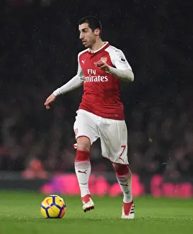 Henrikh Mkhitaryan (Arsenal). Arsenal 5: 1 Everton. Premier League. Emirates Stadium
