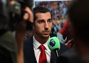 Arsenal V West Ham United 2018-19 Prints: Henrikh Mkhitaryan: Arsenal Star's Pre-Match Interview Ahead of Arsenal v West Ham United (2018-19)