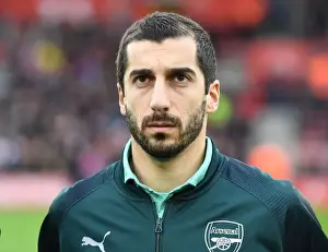 Henrikh Mkhitaryan Gears Up: Arsenal vs Southampton, Premier League