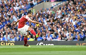 Chelsea V Arsenal 2018-19 Prints: Henrikh Mkhitaryan Scores First Goal for Arsenal Against Chelsea in Premier League Debut