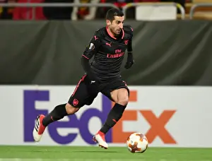 Ostersunds V Arsenal 2017-18 Prints: Henrikh Mkhitaryan's Europa League Glory: Arsenal's Victory over Ostersunds FK