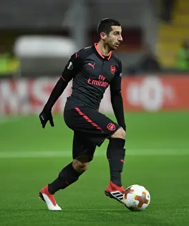 Ostersunds V Arsenal 2017-18 Prints: Henrikh Mkhitaryan's Europa League Glory: Arsenal's Victory over Ostersunds FK (2018)