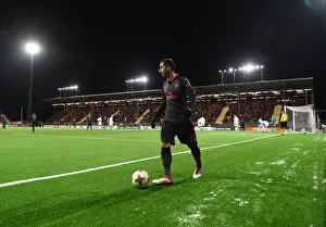 Ostersunds V Arsenal 2017-18 Prints: Henrikh Mkhitaryan's Europa League Victory: Arsenal's Triumph over Ostersunds FK (February 2018)
