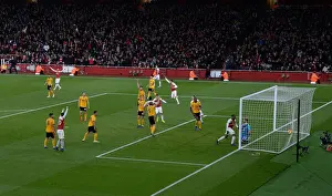 Henrikh Mkhitaryan's Goal Celebration: Arsenal FC vs. Wolverhampton Wanderers, Premier League 2018-19