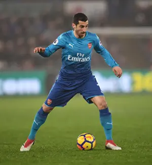 Swansea City V Arsenal 2017-18 Prints: Henrikh Mkhitaryan's Standout Performance: Arsenal vs Swansea City