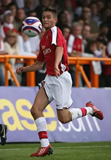 Barnet V Arsenal 2008-09 Prints: Henry Lansbury's Game-Winning Goal for Arsenal against Barnet in 2008 Pre-Season Friendly