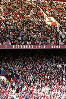 Fans Collection: Highbury Banner 060422AFC