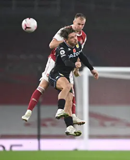 Holding vs Grealish: A Battle at Empty Emirates - Premier League Showdown between Arsenal and Aston Villa, 2020-21