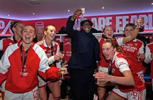 Ian Wright Reunites with Arsenal Women's FA WSL Cup Champions: A Triumphant Reunion at Selhurst Park