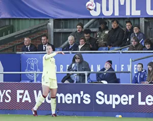 Ian Wright Watches Everton Women vs. Arsenal Women in FA WSL Showdown