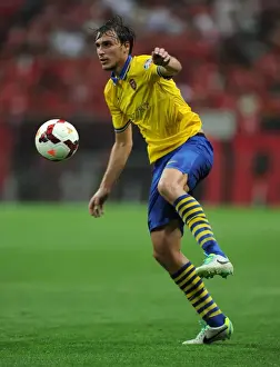 Uwara Red Diamonds V Arsenal 2013-14 Prints: Ignasi Miquel in Action: Arsenal vs Urawa Red Diamonds, Japan 2013