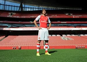 Ignasi Miquel (Arsenal). Arsenal 1st Team Photocall. Emirates Stadium, 7 / 8 / 14. Credit