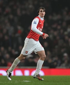 Arsenal v Leyton Orient FA Cup Replay 2010-11 Collection: Ignasi Miquel (Arsenal). Arsenal 5: 0 Leyton Orient, FA Cup Fifth Round Replay