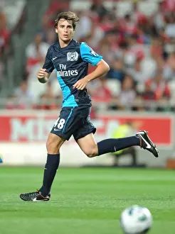 Benfica V Arsenal 2011-12 Prints: Ignasi Miquel Clashes in Pre-Season Friendly: Benfica vs Arsenal (2011)