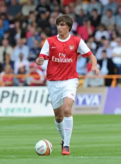Barnet V Arsenal 2010-11 Prints: Ignasi Miquel's Brilliant Performance: Arsenal Crushes Barnet 4-0 in Pre-Season Friendly (17)
