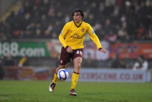 Leyton Orient V Arsenal - FA Cup 2010-2011 Prints: Ignasi Miquel's FA Cup Battle: Arsenal vs