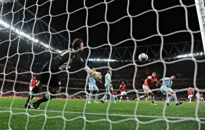 Arsenal V Coventry City - Capital One Cup 2012-13 Prints: Ignasi Miquel's Fifth Goal: Arsenal's Capital One Cup Triumph over Coventry City