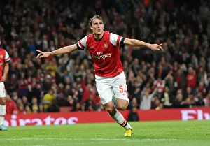 Arsenal V Coventry City - Capital One Cup 2012-13 Prints: Ignasi Miquel's Five-Goal Blitz: Arsenal's Capital One Cup Victory over Coventry City