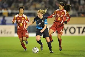 INAC Kobe V Arsenal Ladies Prints: INAC Kobe vs. Arsenal Ladies: A 1-1 Draw in Tokyo's Charity Match at Nishigaoka Stadium (November 30)